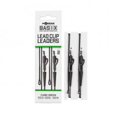 Korda Basix Lead Clip Leaders 2pk Korda Basix Lead Clip Leaders 2pk